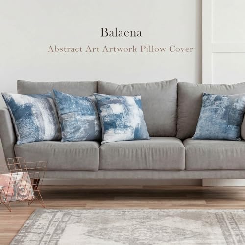 Balaena Abstract Art Decorative Throw Pillow Covers