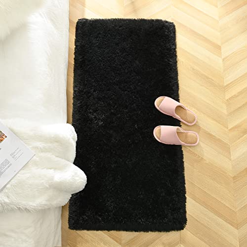 Chicrug Soft Runner Rug for Bedroom Living Room Plush Fluffy Rug 2x10
