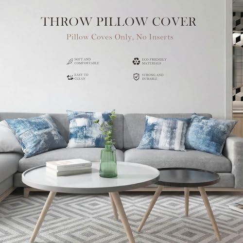 Balaena Abstract Art Decorative Throw Pillow Covers