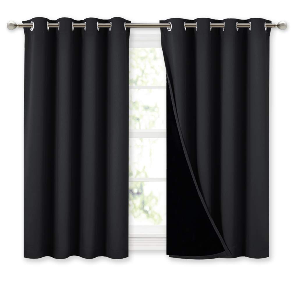 NICETOWN Full Blackout Double-Layer Curtains