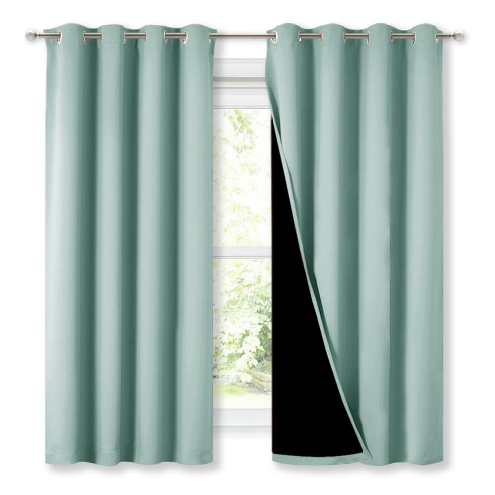 NICETOWN Full Blackout Double-Layer Curtains