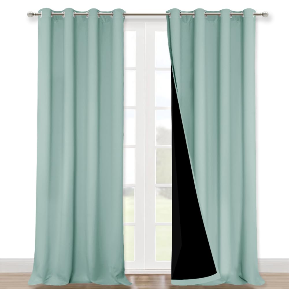 NICETOWN Full Blackout Double-Layer Curtains
