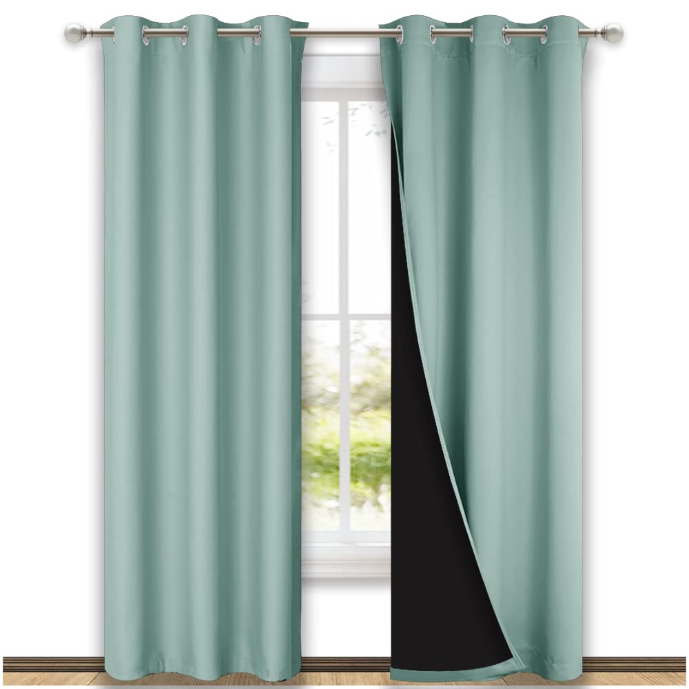 NICETOWN Full Blackout Double-Layer Curtains
