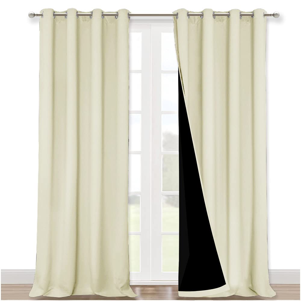 NICETOWN Full Blackout Double-Layer Curtains