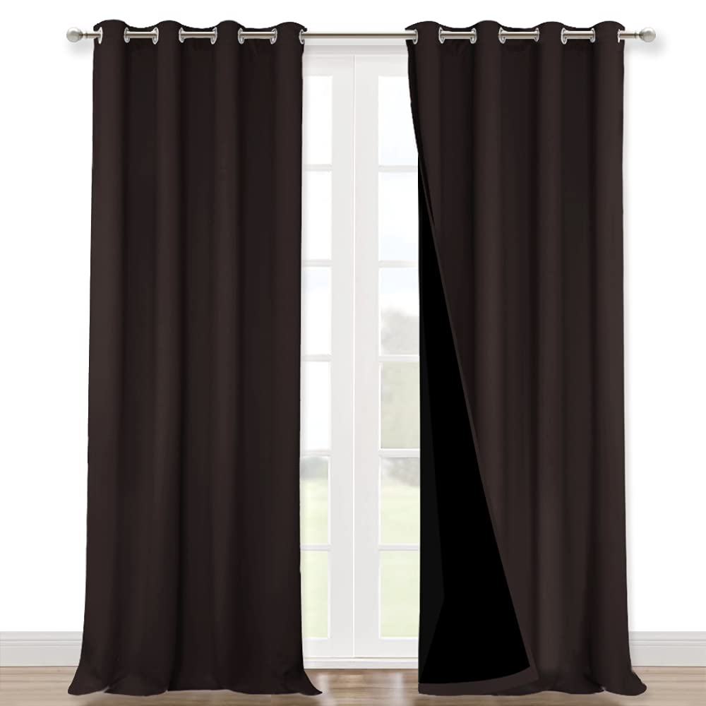 NICETOWN Full Blackout Double-Layer Curtains