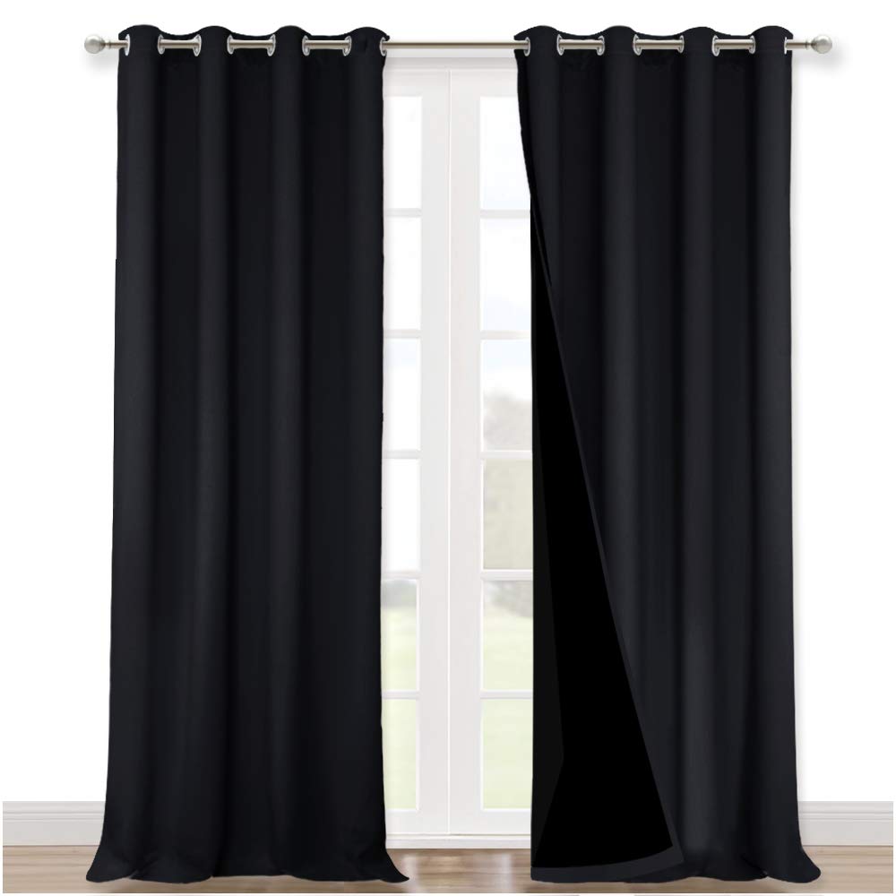 NICETOWN Full Blackout Double-Layer Curtains