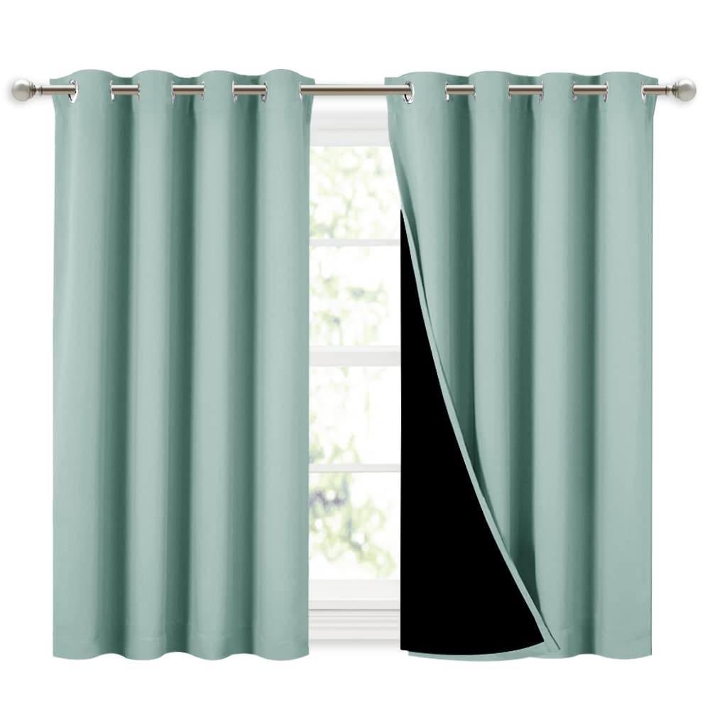 NICETOWN Full Blackout Double-Layer Curtains