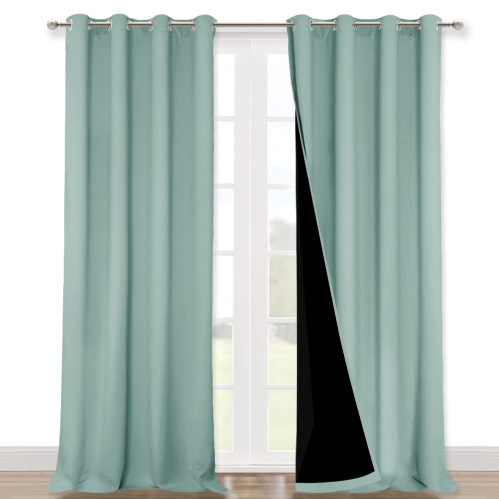 NICETOWN Full Blackout Double-Layer Curtains