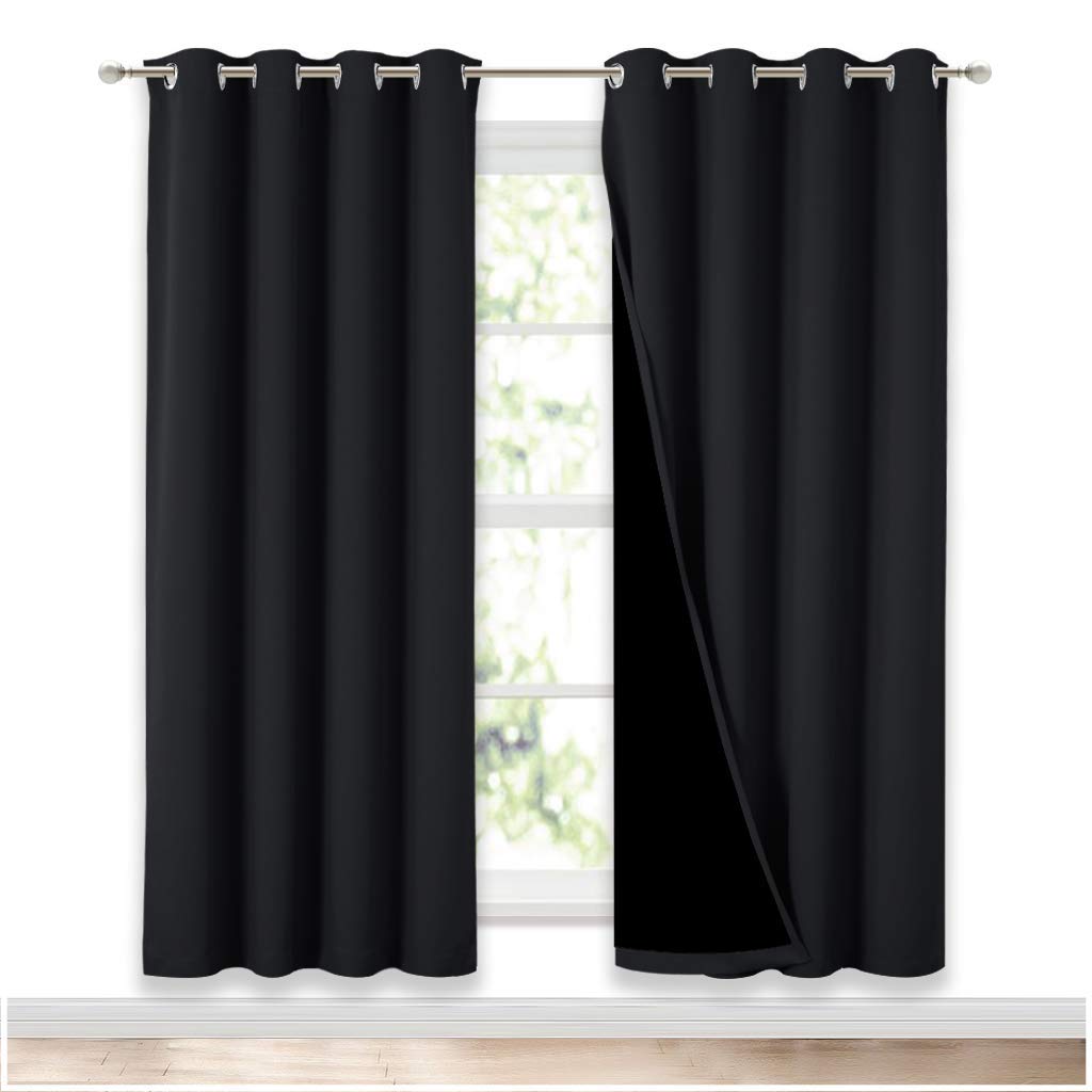 NICETOWN Full Blackout Double-Layer Curtains