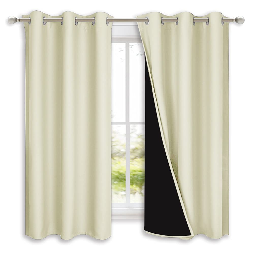 NICETOWN Full Blackout Double-Layer Curtains
