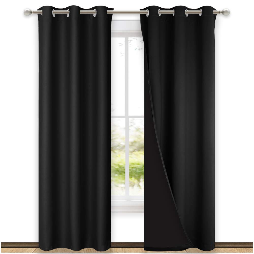 NICETOWN Full Blackout Double-Layer Curtains