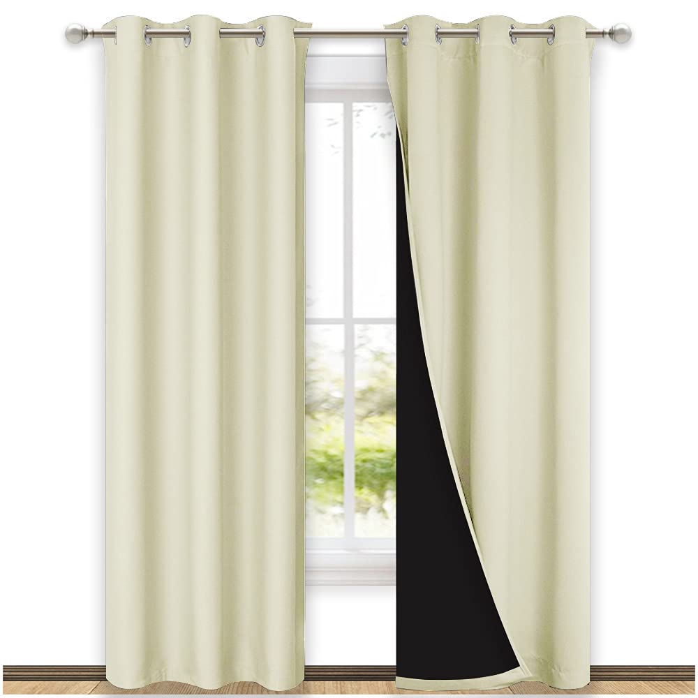 NICETOWN Full Blackout Double-Layer Curtains