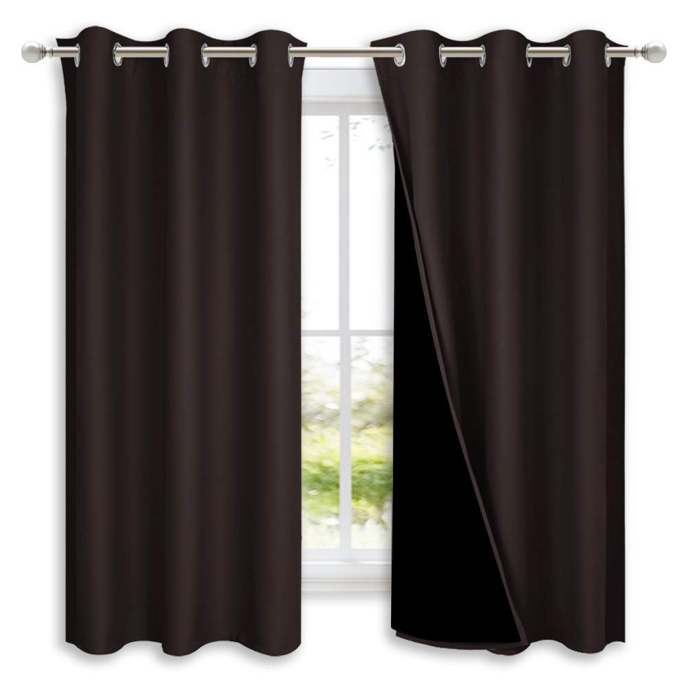 NICETOWN Full Blackout Double-Layer Curtains