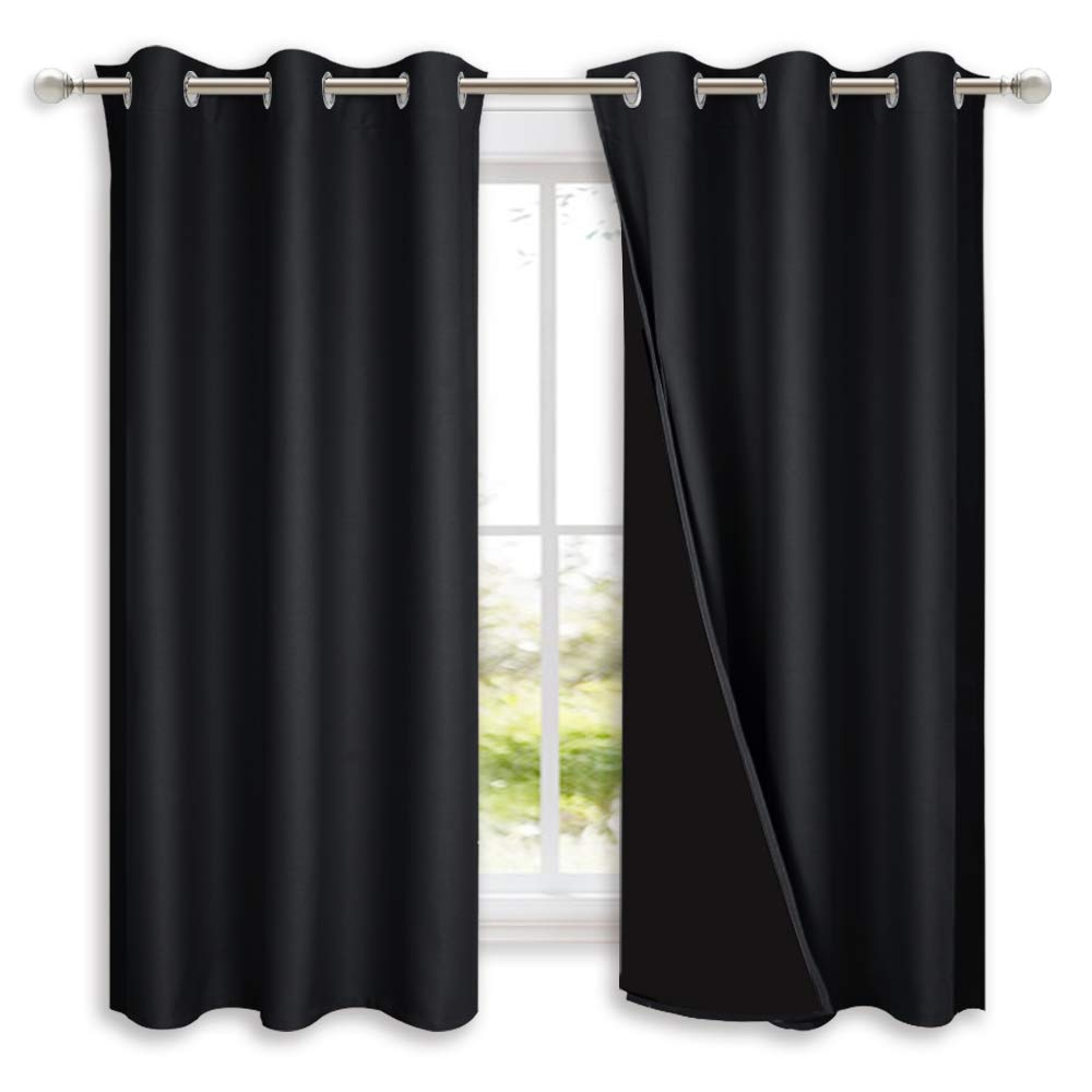 NICETOWN Full Blackout Double-Layer Curtains