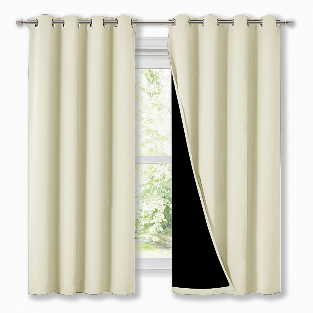 NICETOWN Full Blackout Double-Layer Curtains