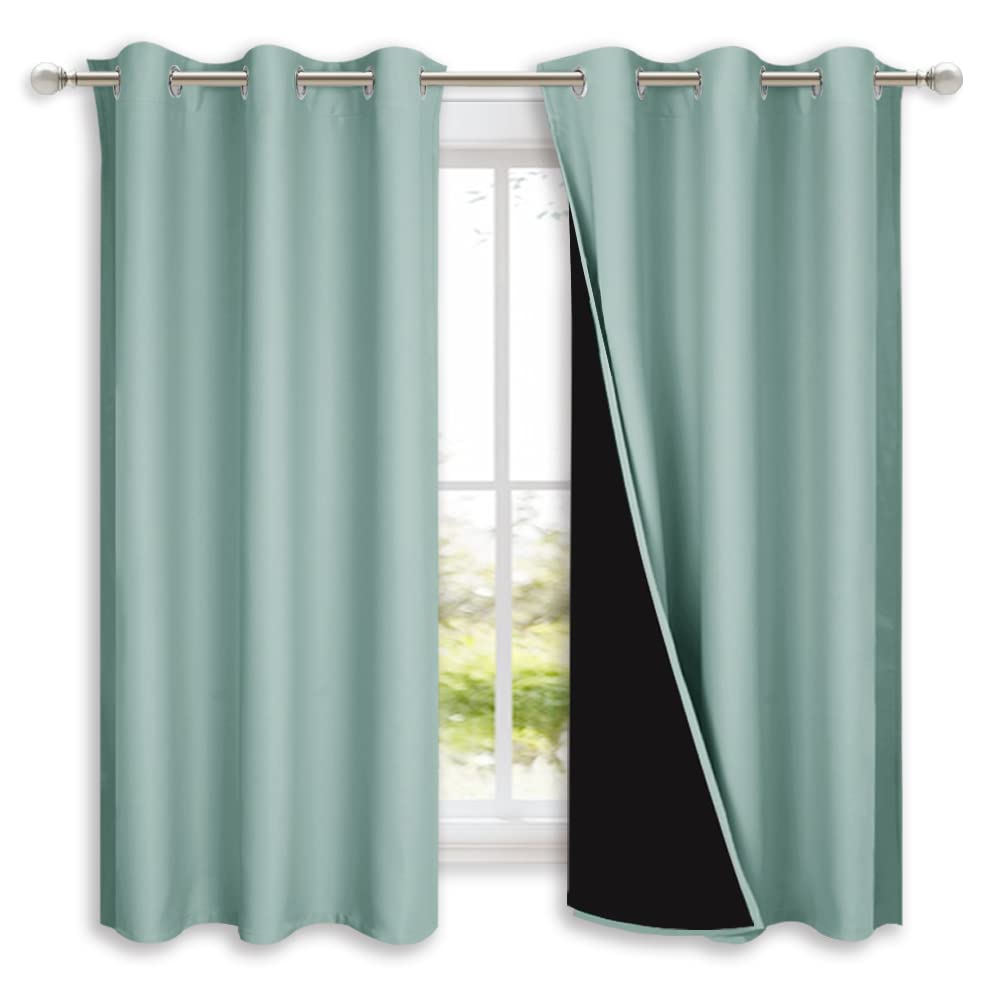 NICETOWN Full Blackout Double-Layer Curtains