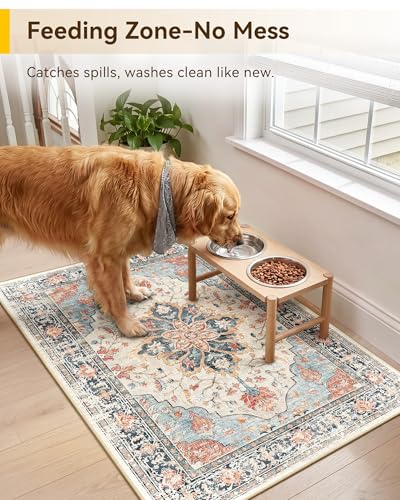 RELEANY Washable Area Rug