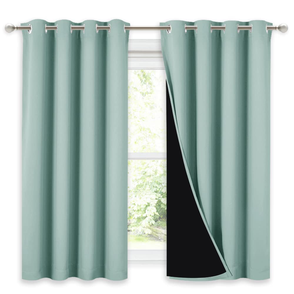 NICETOWN Full Blackout Double-Layer Curtains
