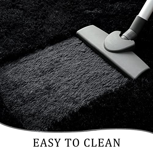 Chicrug Soft Runner Rug for Bedroom Living Room Plush Fluffy Rug 2x10