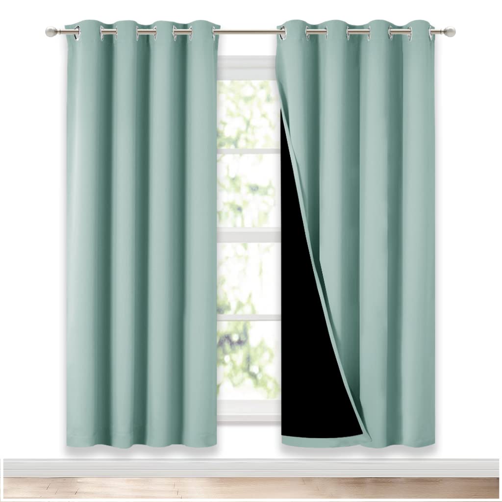 NICETOWN Full Blackout Double-Layer Curtains