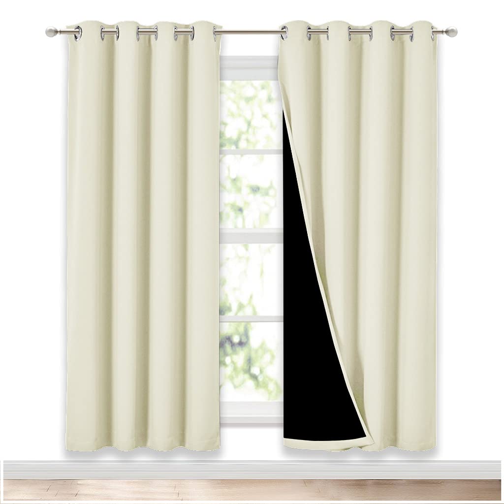 NICETOWN Full Blackout Double-Layer Curtains