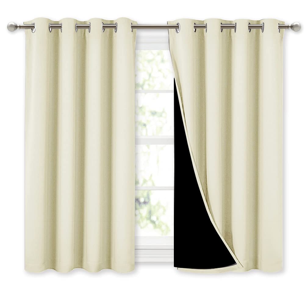 NICETOWN Full Blackout Double-Layer Curtains