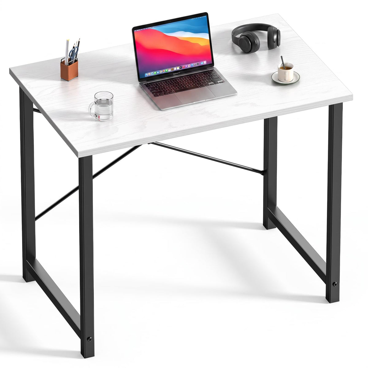 DUMOS Small Computer Desk, Gaming Desks for Home Office Bedroom