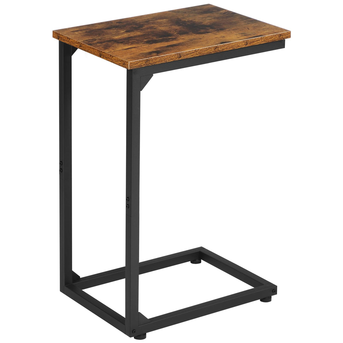 AMHANCIBLE C Shaped End Tables, TV Trays Set of 2 for Living Room