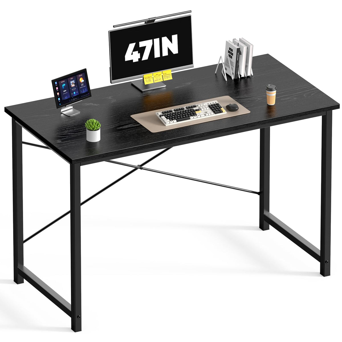DUMOS Small Computer Desk, Gaming Desks for Home Office Bedroom