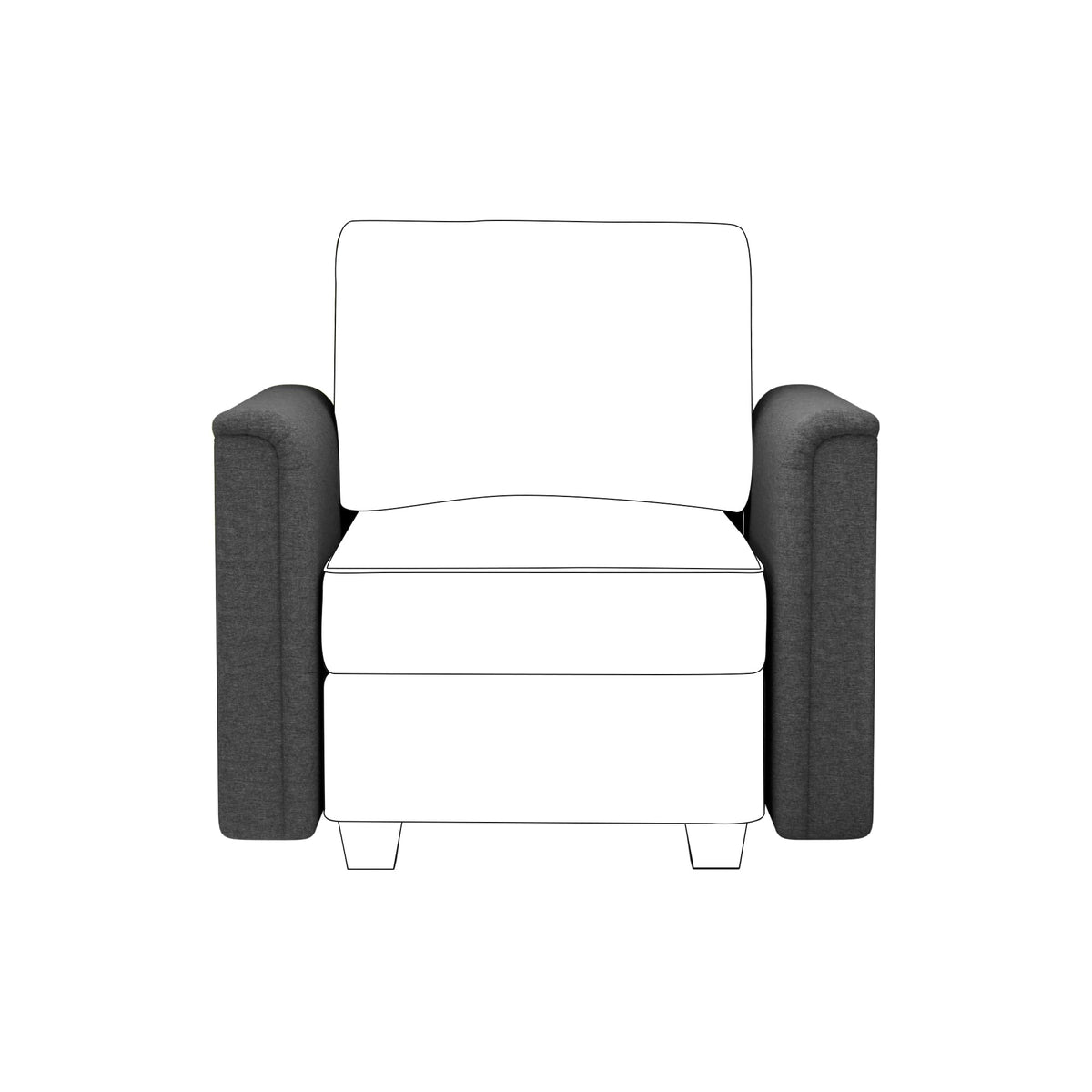 Modular Sectional Sofa with Storage Seat Upgrade Convertible Sofa Couch for Living Room,Deep 27'' Ottoman, Foam Cushion