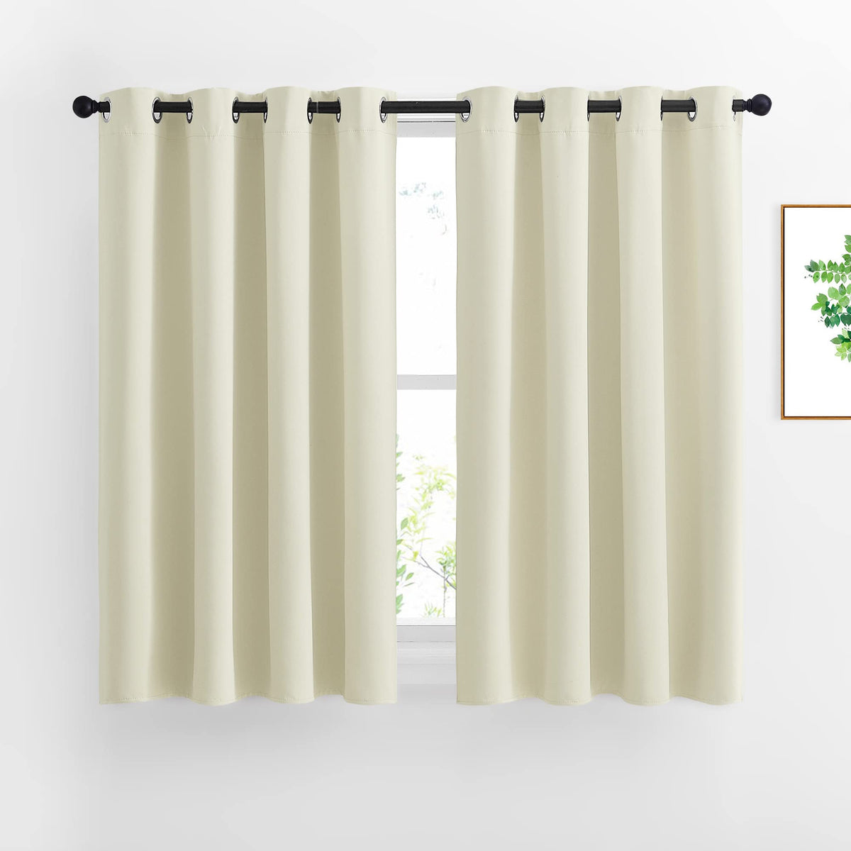 NICETOWN Grommet Blackout Room Darkening Curtains