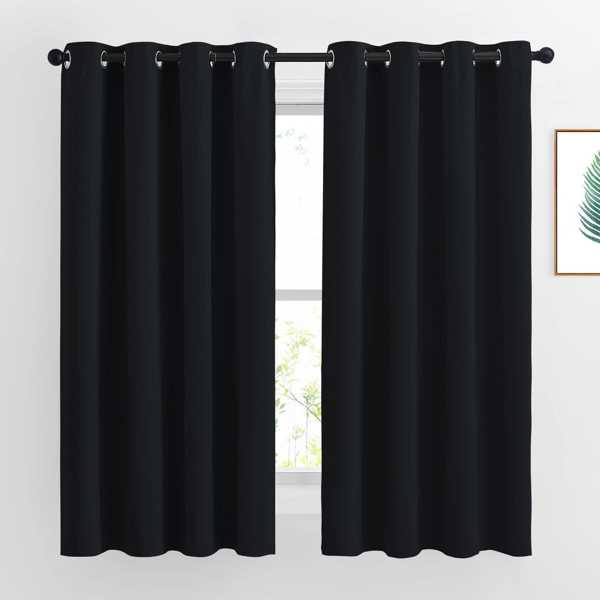 NICETOWN Grommet Blackout Room Darkening Curtains