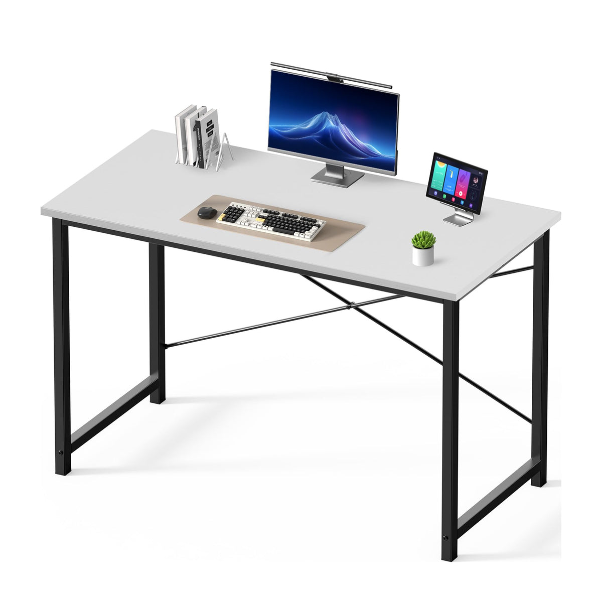 DUMOS Small Computer Desk, Gaming Desks for Home Office Bedroom