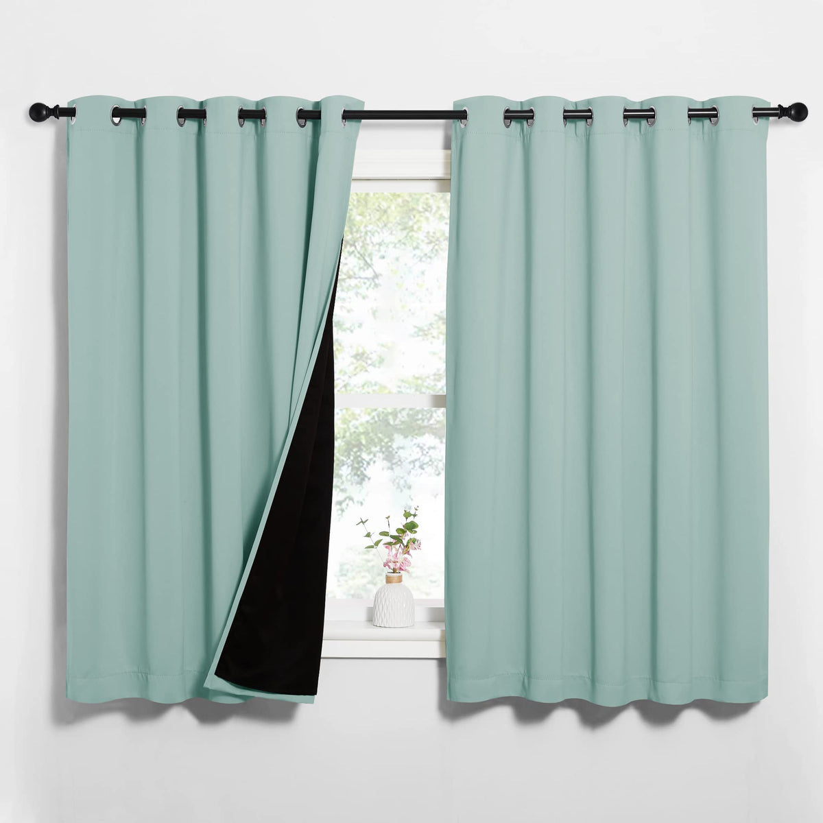 NICETOWN Full Blackout Double-Layer Curtains