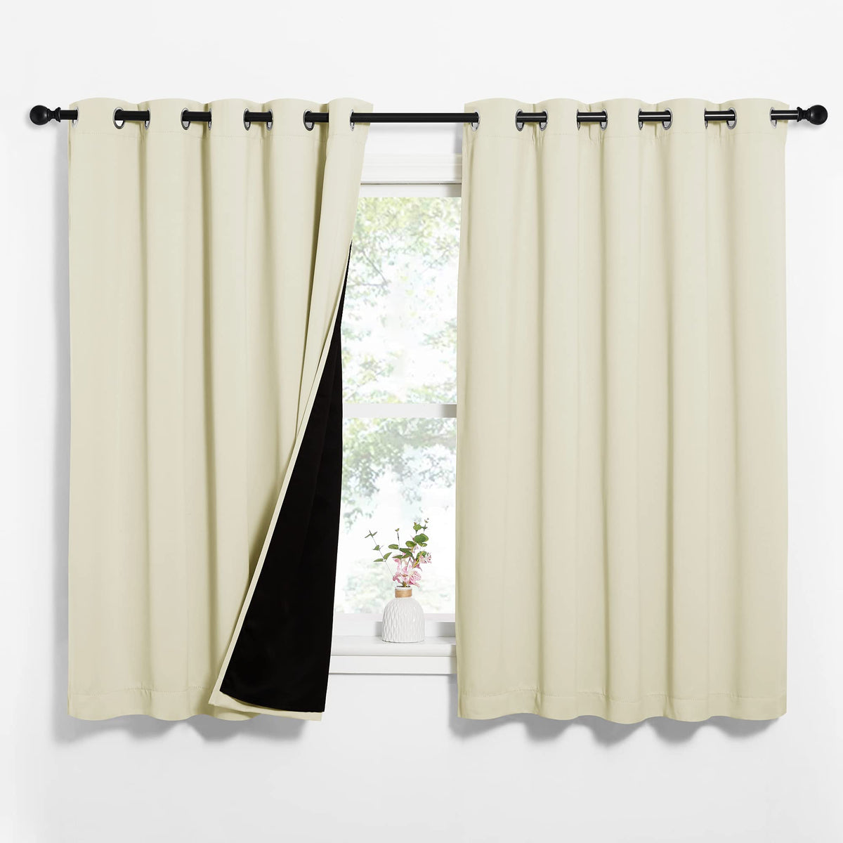 NICETOWN Full Blackout Double-Layer Curtains