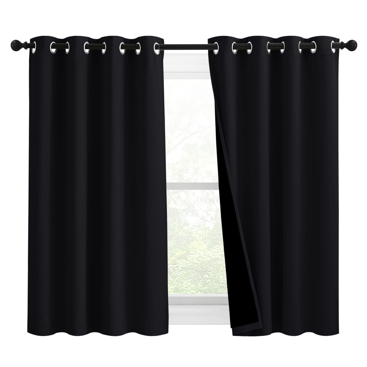 NICETOWN Full Blackout Double-Layer Curtains
