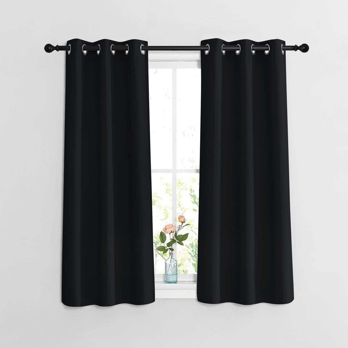 NICETOWN Grommet Blackout Room Darkening Curtains