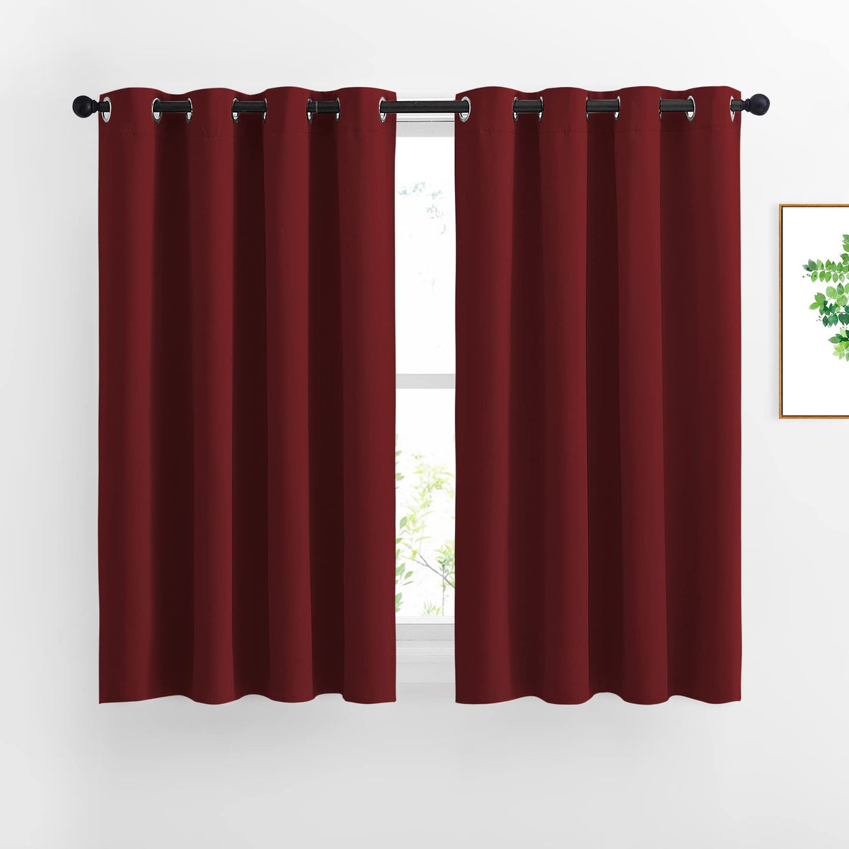 NICETOWN Grommet Blackout Room Darkening Curtains