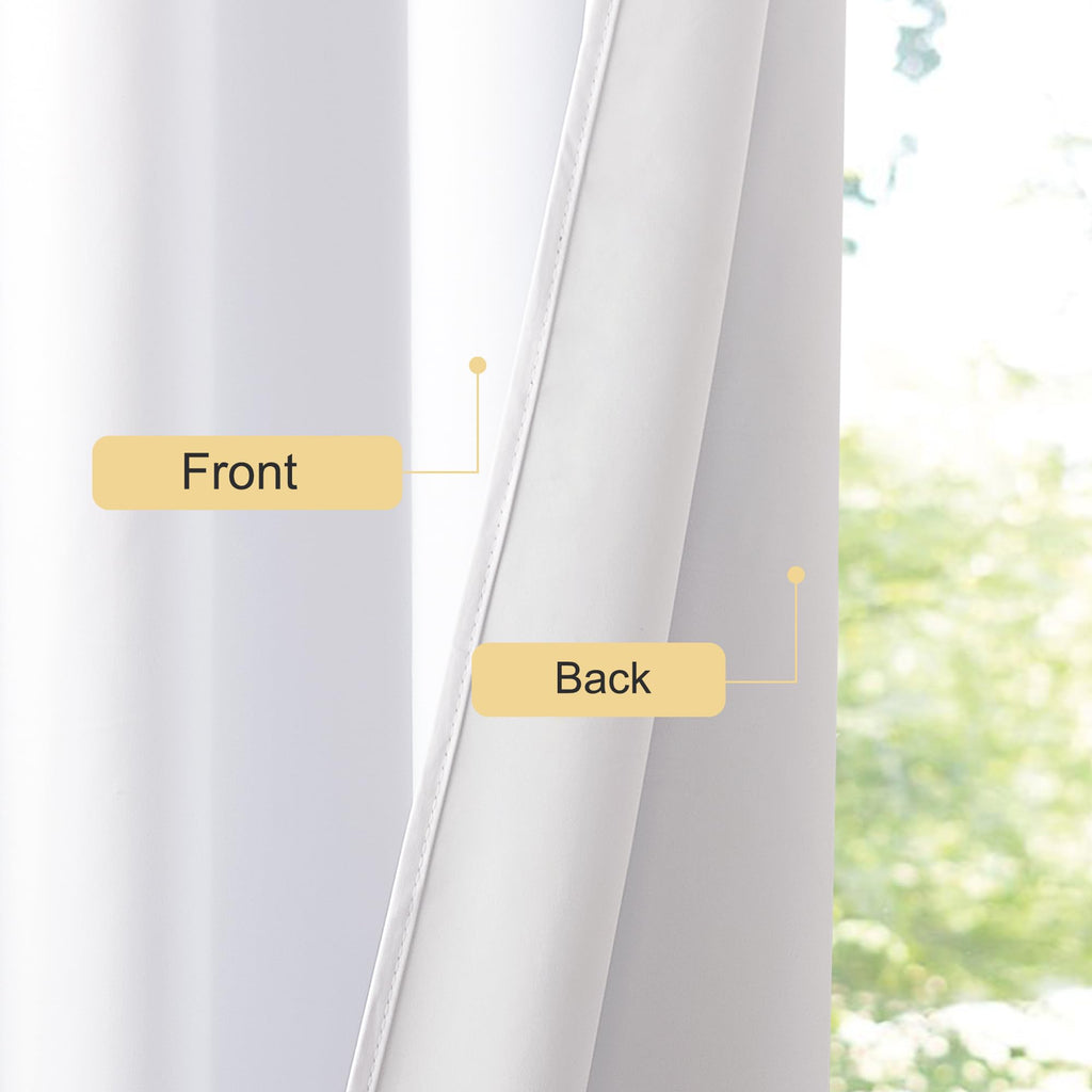 NICETOWN Grommet Blackout Room Darkening Curtains
