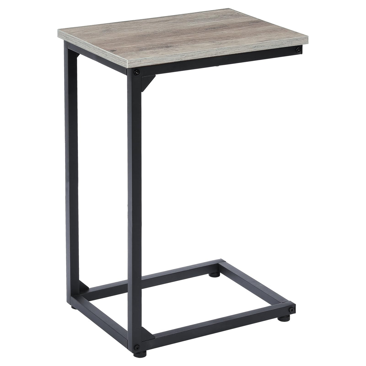 AMHANCIBLE C Shaped End Tables, TV Trays Set of 2 for Living Room