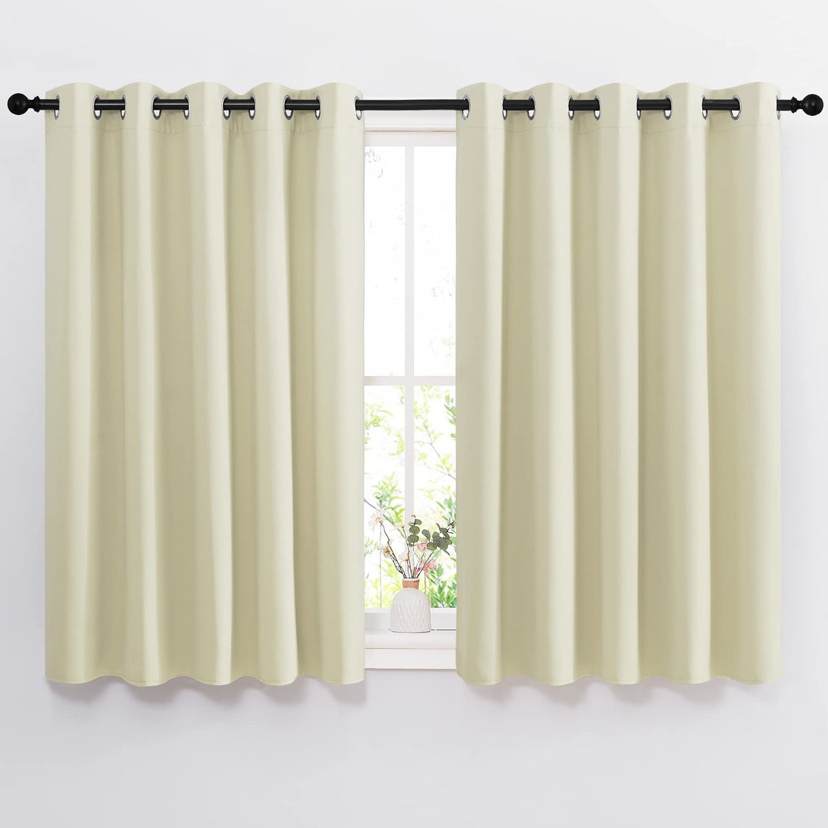 NICETOWN Grommet Blackout Room Darkening Curtains