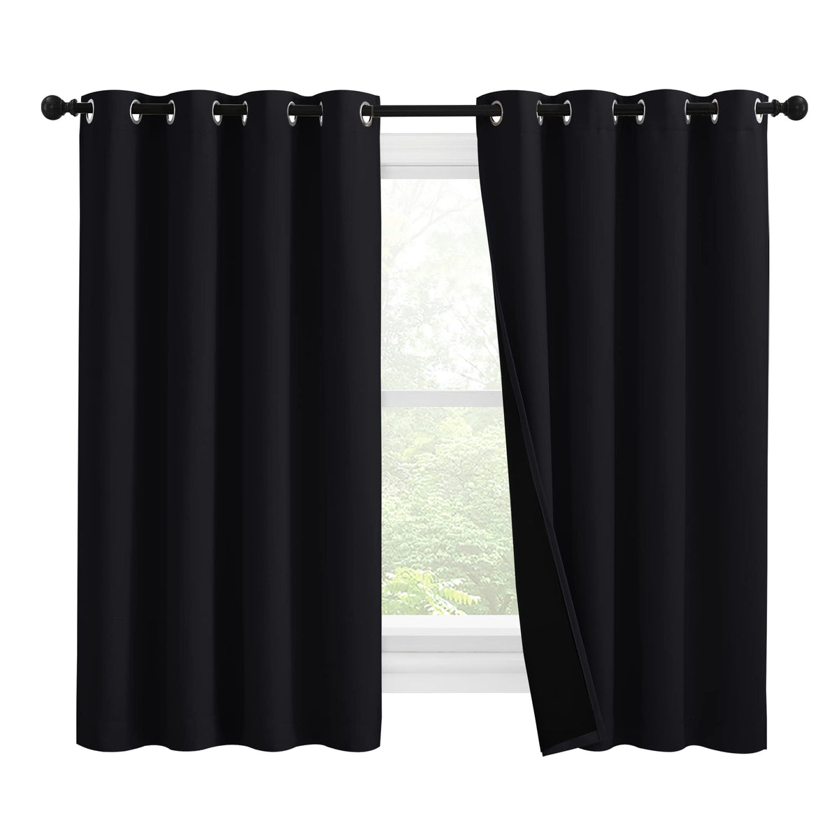 NICETOWN Full Blackout Double-Layer Curtains