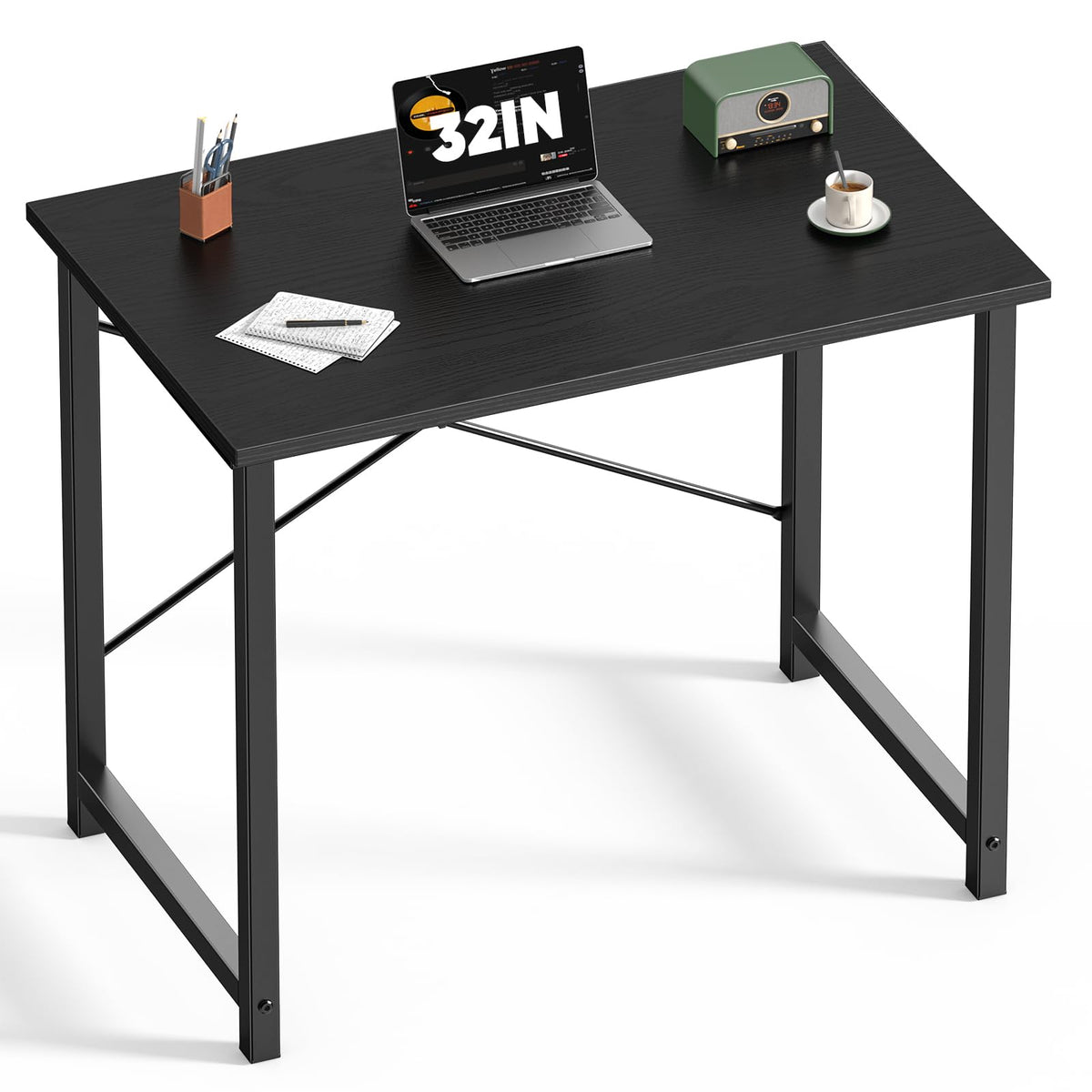 DUMOS Small Computer Desk, Gaming Desks for Home Office Bedroom