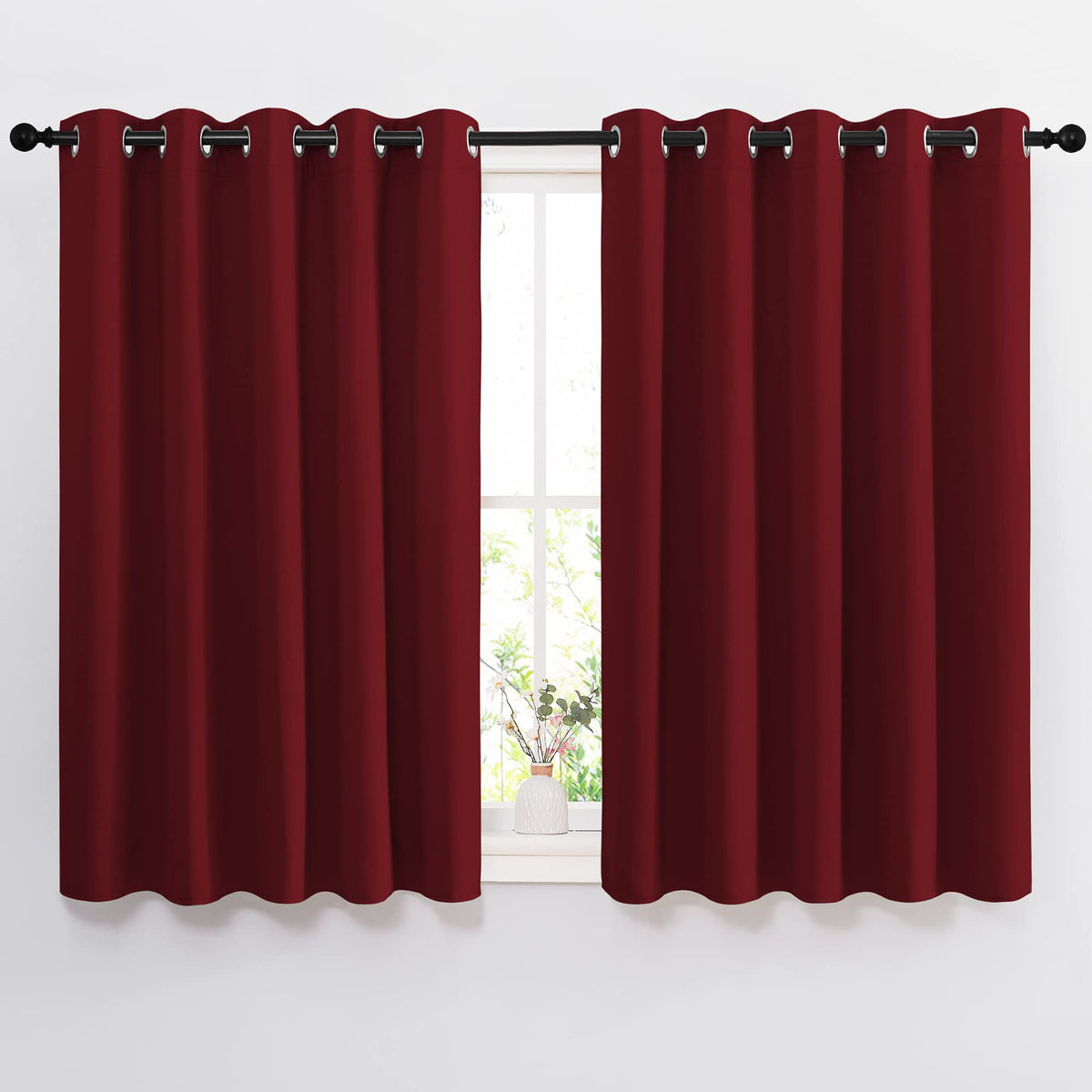 NICETOWN Grommet Blackout Room Darkening Curtains