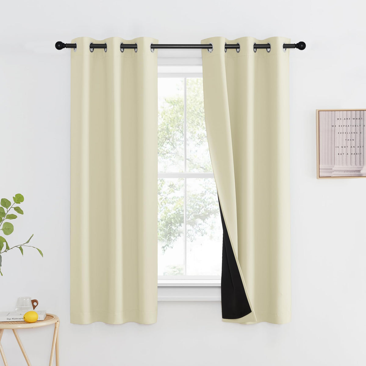 NICETOWN Full Blackout Double-Layer Curtains