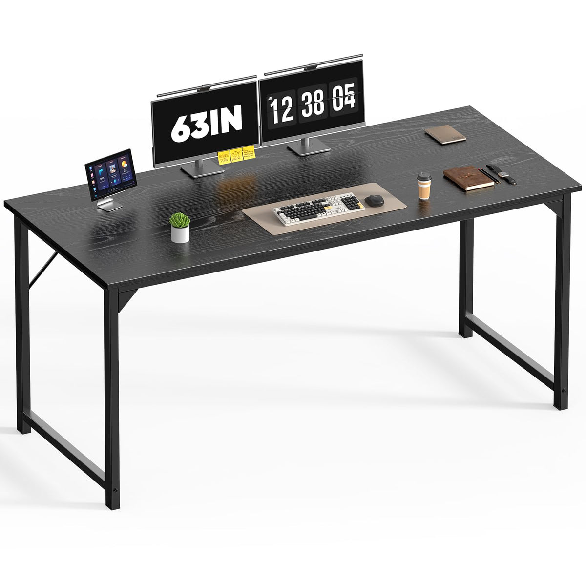 DUMOS Small Computer Desk, Gaming Desks for Home Office Bedroom