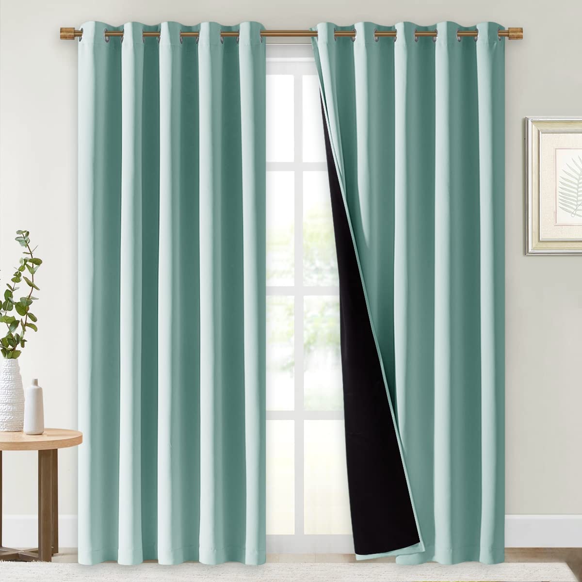 NICETOWN Full Blackout Double-Layer Curtains