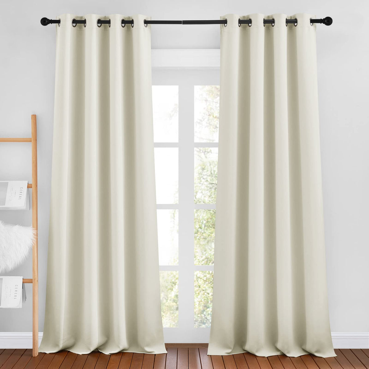 NICETOWN Grommet Blackout Room Darkening Curtains