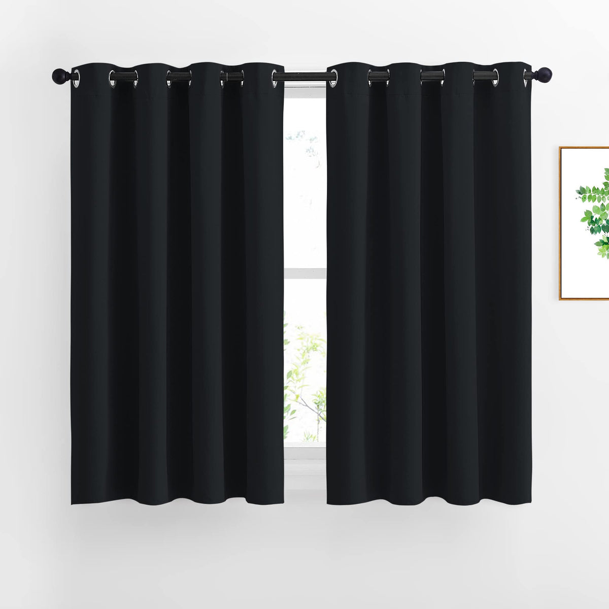 NICETOWN Grommet Blackout Room Darkening Curtains