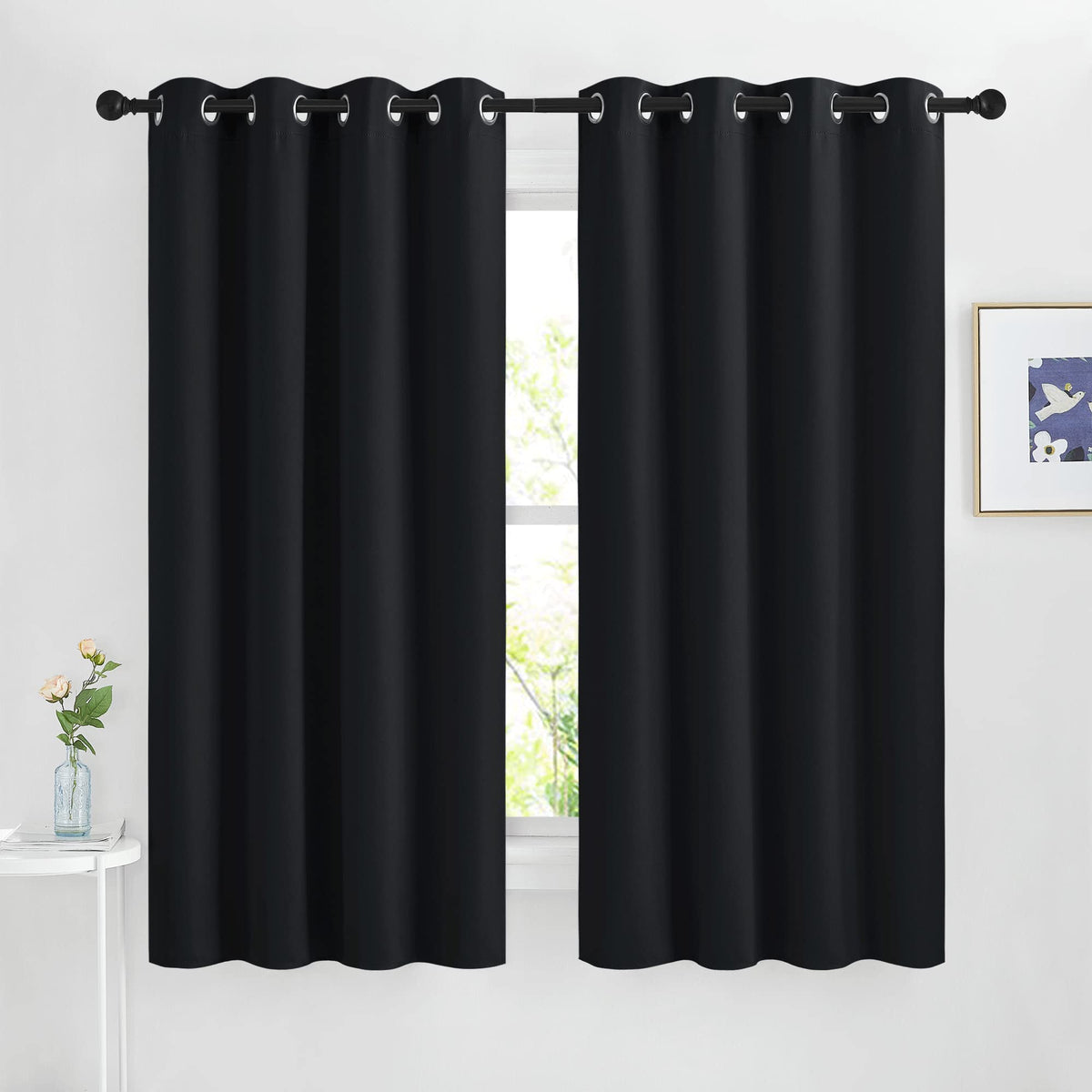 NICETOWN Grommet Blackout Room Darkening Curtains